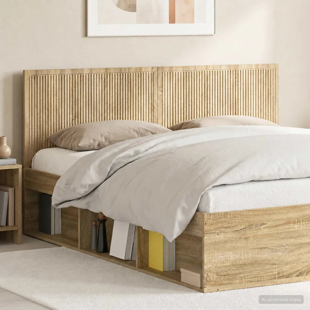 Testiera da Muro EDE Rovere Sonoma Legno ingegnerizzato 896067