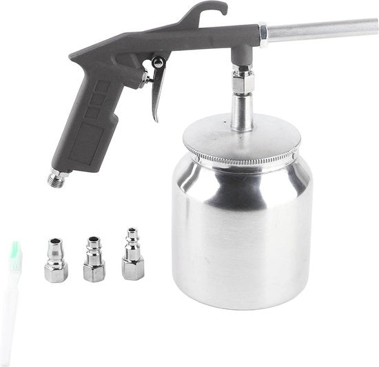Macchina a sabbia ad aria - Ampia applicazione - Portatile - Macchina a sabbia per nebulizzazione - Rimozione ruggine 

Modello: 
Specifica tecnica:
