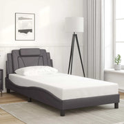 Giroletto Viana senza Materasso Crema 100x200 cm in Similpelle