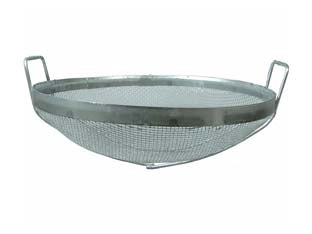 CRIVELLI IN FERRO ZINCATO- misure maglia mm.4x4 - 12 pezzi