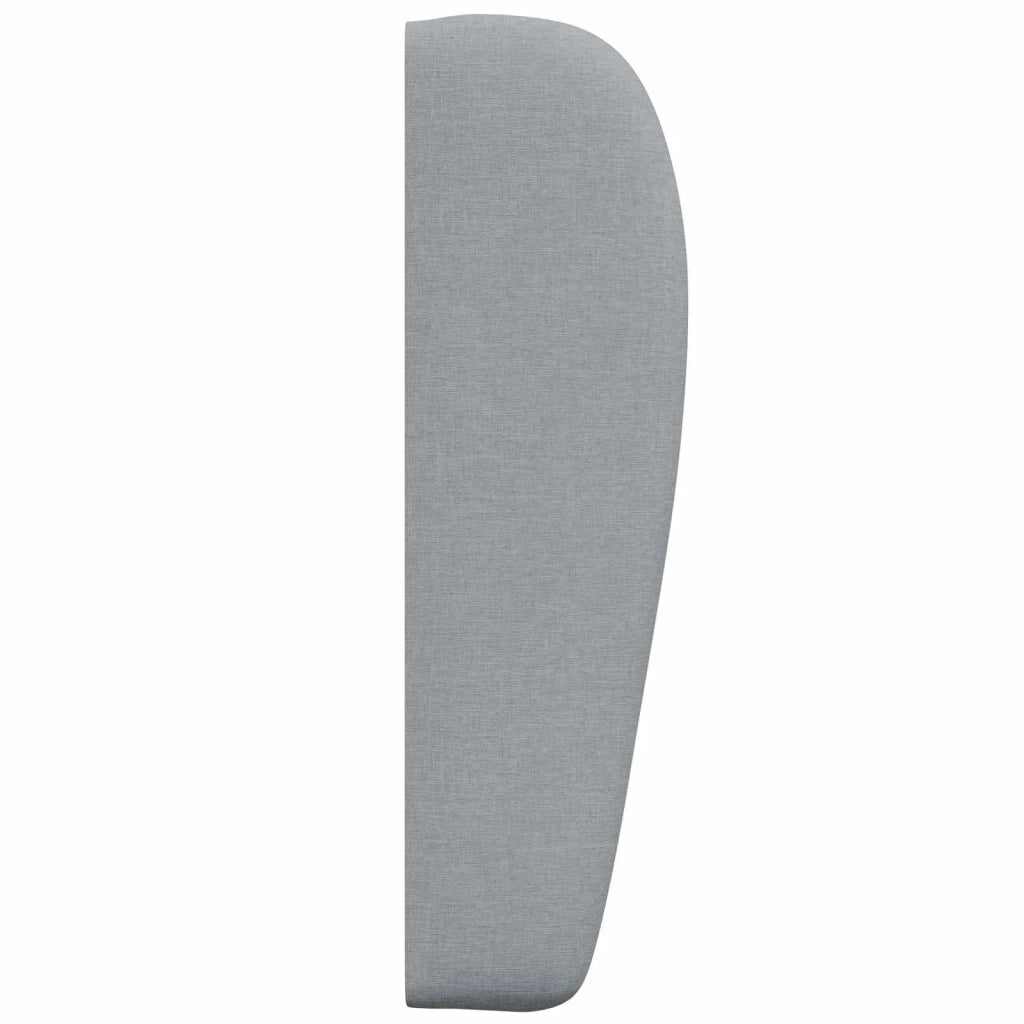 Orecchia della Testata Grigio chiaro 80 x 23 x 6 cm Tessuto CFW5035708