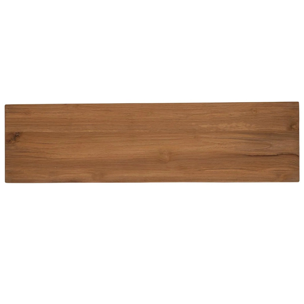 Mobile TV 110 x 30 x 40 cm Naturale Legno di teak solido 42024263