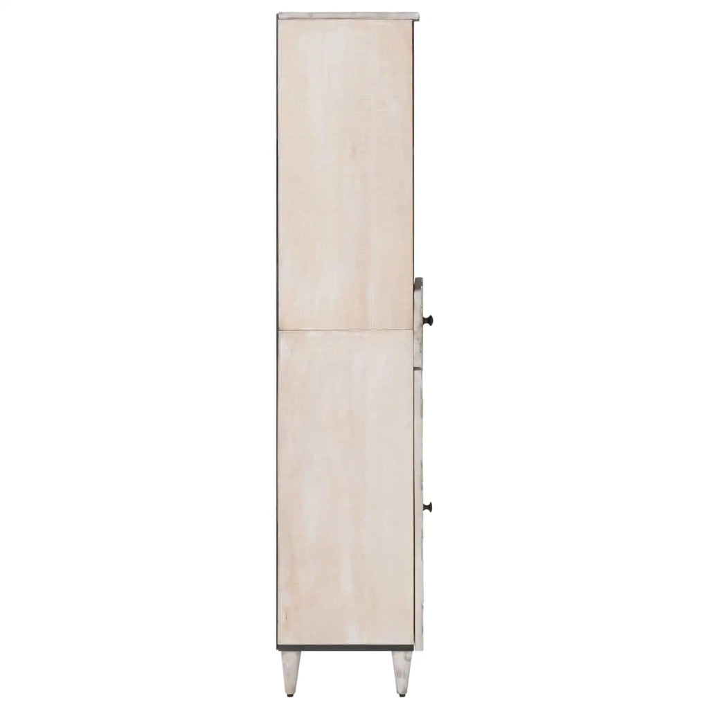Mobile da Bagno con cassetto Bianco 38 x 33,5 x 160 cm