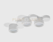 CHIO lampada da soffitto 3 Luci  attacco GX53 In Linea in gesso bianco 45cm