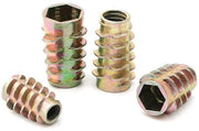 Viti a ingranaggio M8x20mm - Viti a ingranaggio per mobili - Viti a ingranaggio da assemblaggio - Viti a ingranaggio per mobili - 10 pezzi - Per la fissazione di mobili - Viti a ingranaggio per mobili