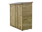 Capanno da giardino LIPKI - 1.79 x 0.90 x 1.76/1.86 m - 1.62 m² - 12 mm - Fondo e parete posteriore inclusi