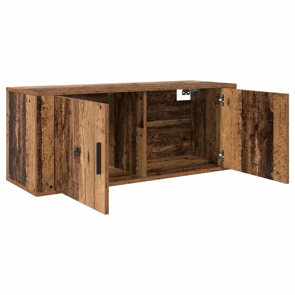 Set Mobile TV da Parete 3 pcs Legno vecchio 100 x 34,5 x 40 cm 3415568