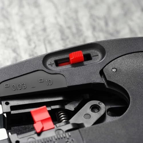 Knipex 12 72 190 pinza spellacavi Nero, Rosso