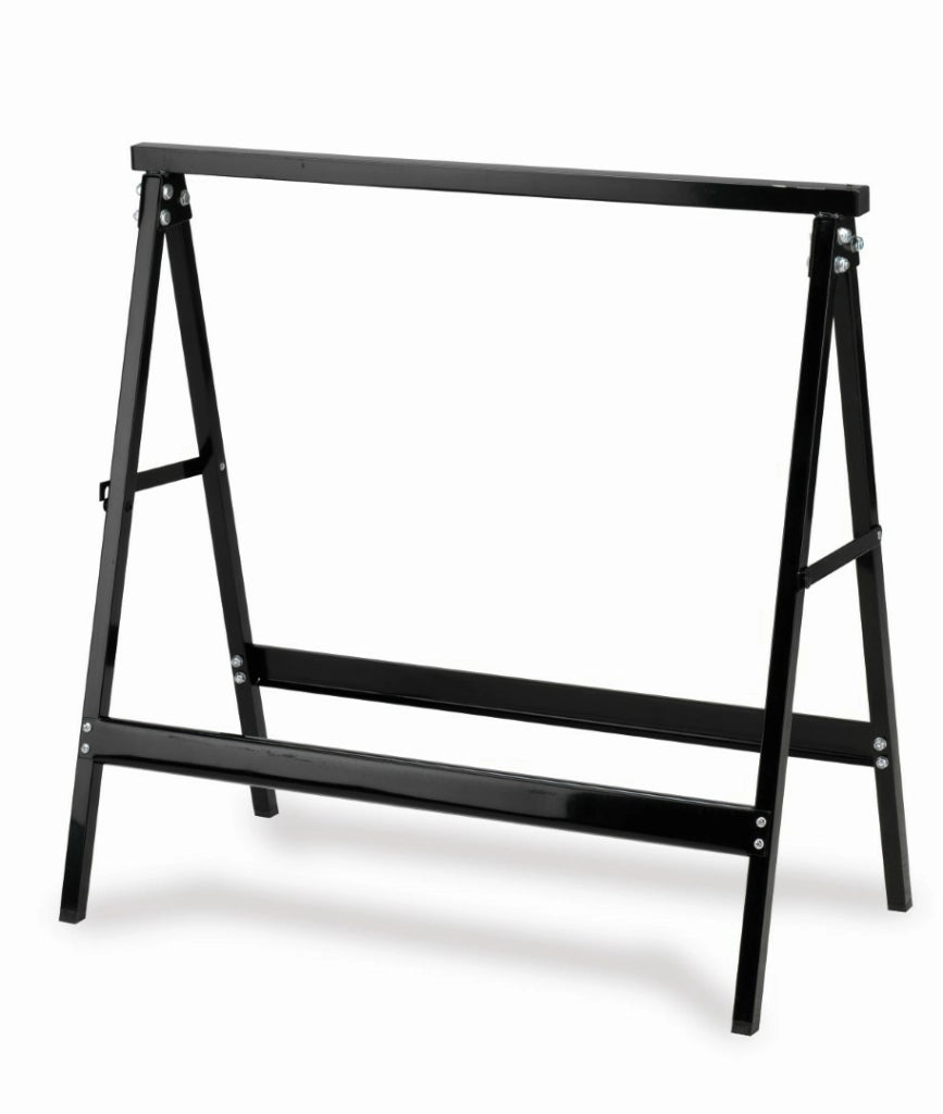 Cavalletto Acciaio Verniciato Nero Max Portata 100 Kg - Biacchi Gianfranco