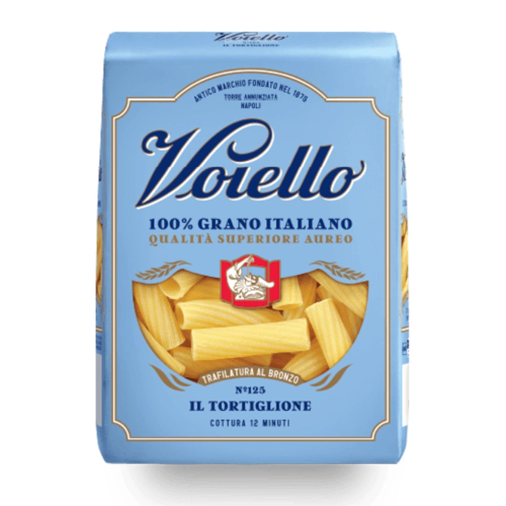 Voiello il tortiglione n. 125 pasta trafilata al bronzo confezione da 500 grammi