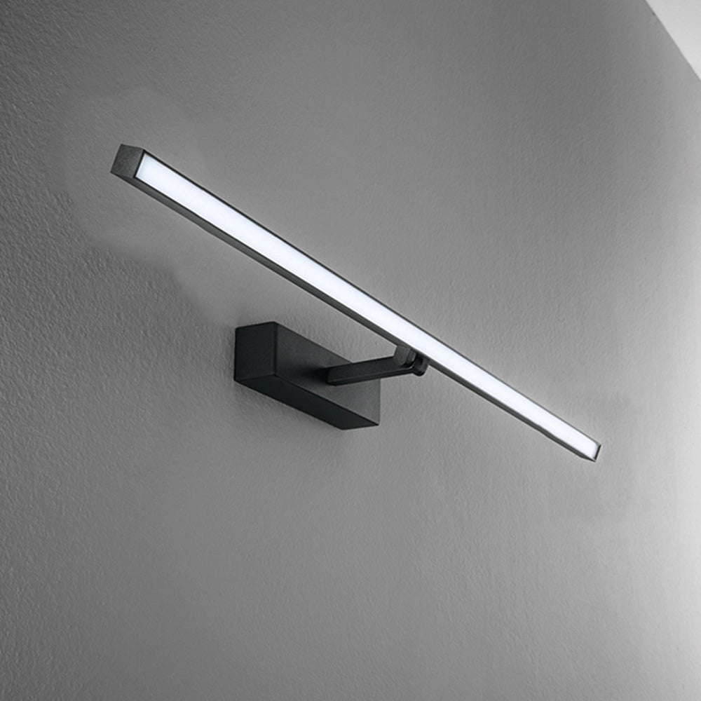 Applique Moderna Riga Metallo Nero Acrilico Led 16W 3000K