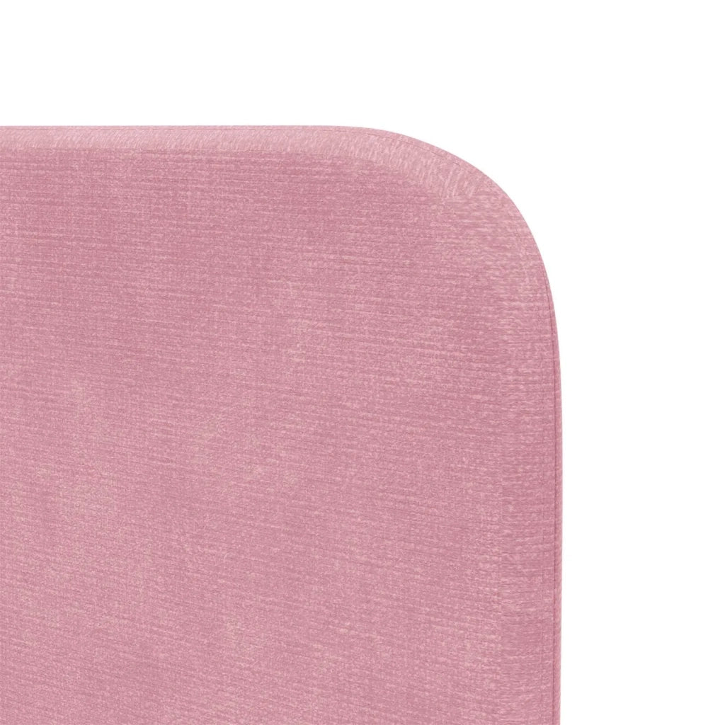 Orecchia della Testata Rosa 80 x 16 x 4 cm Velluto CFW7261003