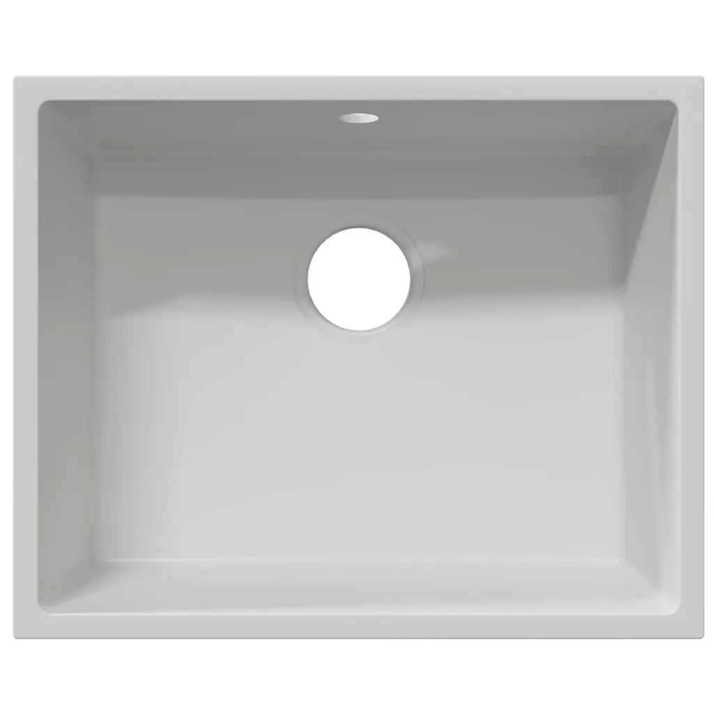 Lavello da cucina Bianco 54 x 44 x 20 cm Granito CFW8183611