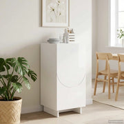 Credenza Bianco Lucido 33,5 x 34,5 x 75 cm Legno ingegnerizzato 8011508