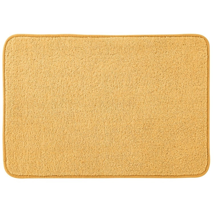 TAPPETO MICROFIBRA COLOR 40X60 GIALLO.