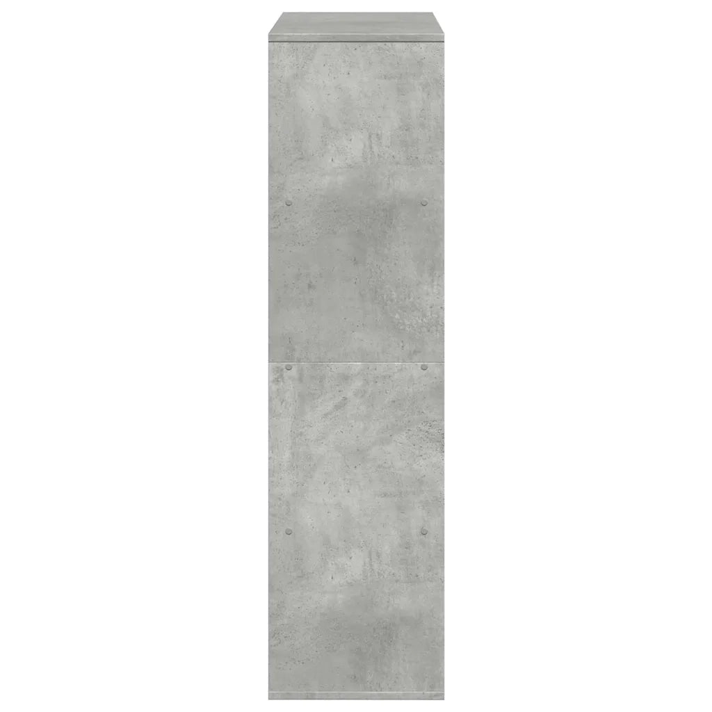 vidaXL Divisorio Stanza Grigio Cemento 100x33x125,5 cm in Truciolato