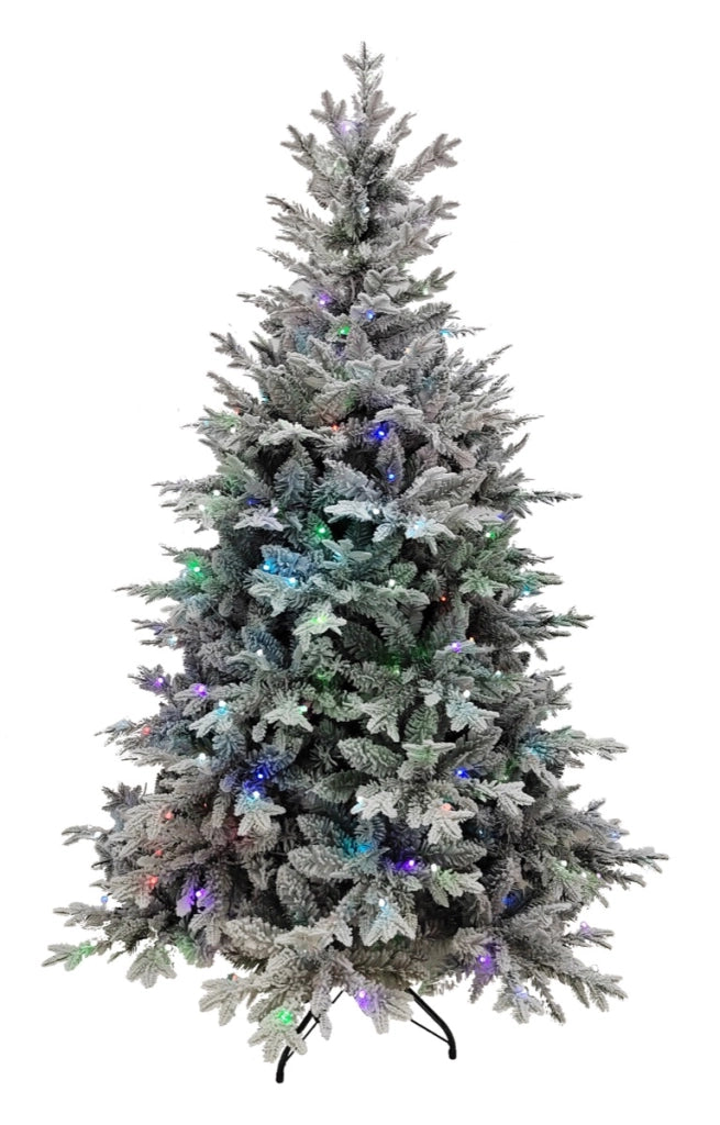 ALBERO LEDYS INNEVATO CON LUCI RGB CM180