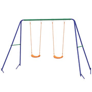 ALTALENA PER BAMBINI 3-8 ANNI CON 2 SEGGIOLINI E 4 PICCHETTI, IN METALLO E PP, 269X160X180 CM