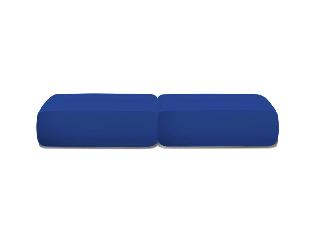 Copriseduta Per Divano Elasticizzato Antimacchia Genius In Tinta Unita - Coppia 1 Posto - Blu 1002