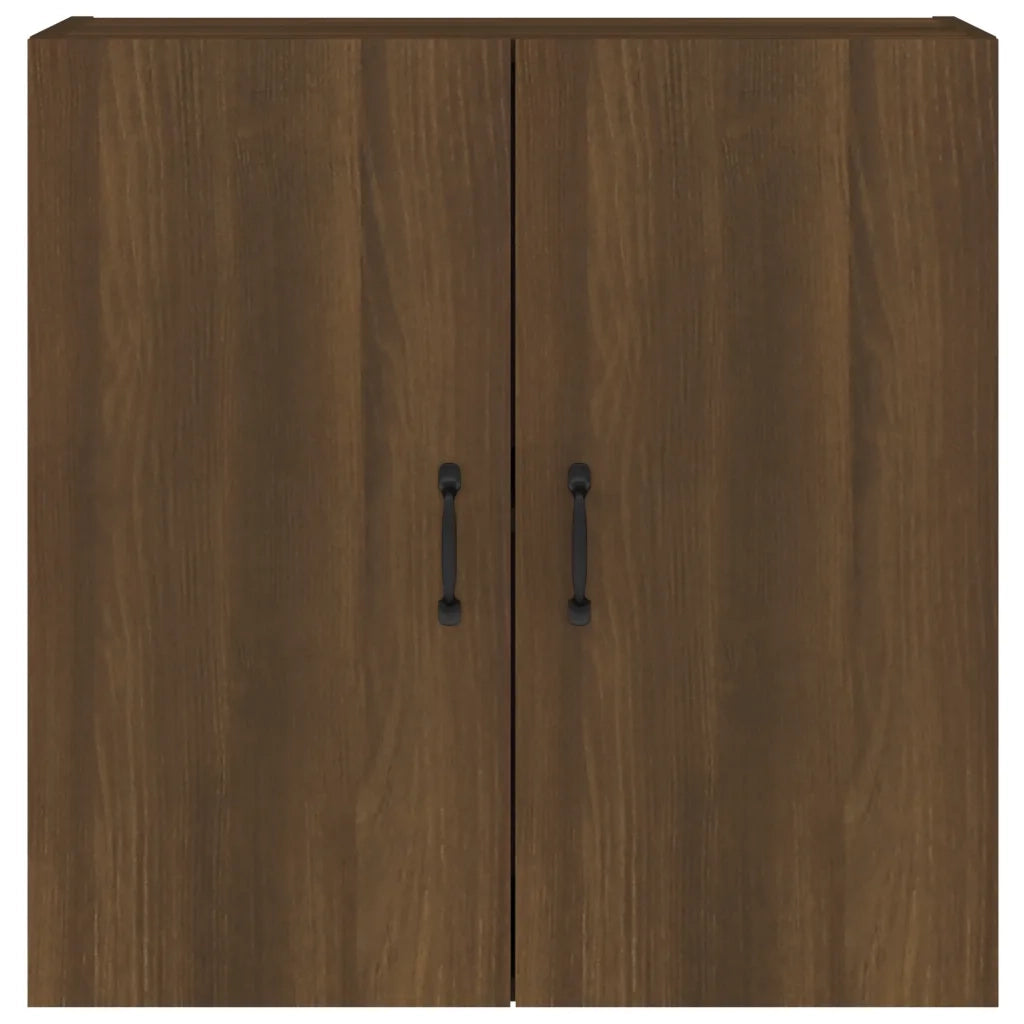 Armadietto a Muro | Mobile Pensile Rovere Marrone 60x31x60 cmi in Legno Multistrato