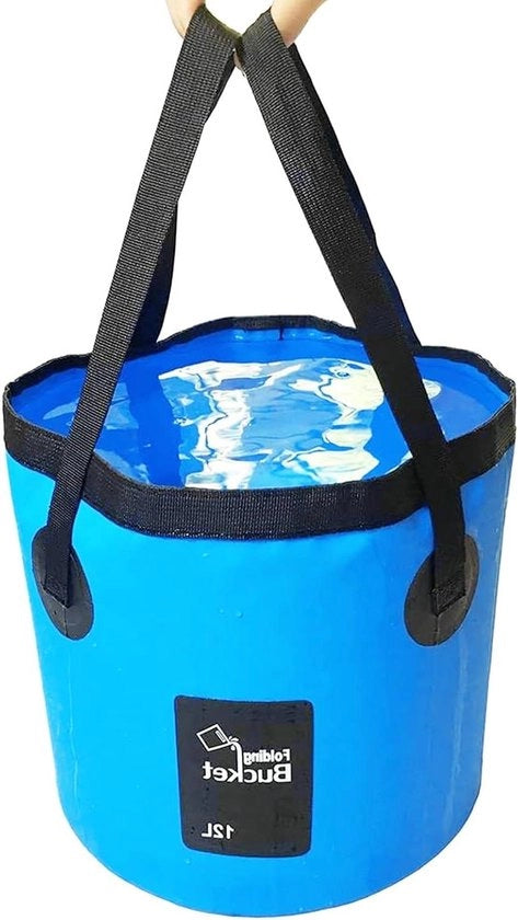 Emicemorbidibile da 12 litri con maniglie impermeabili borsa da lavaggio portatile per campeggio escursioni pesca canoa giardinaggio lavaggio auto