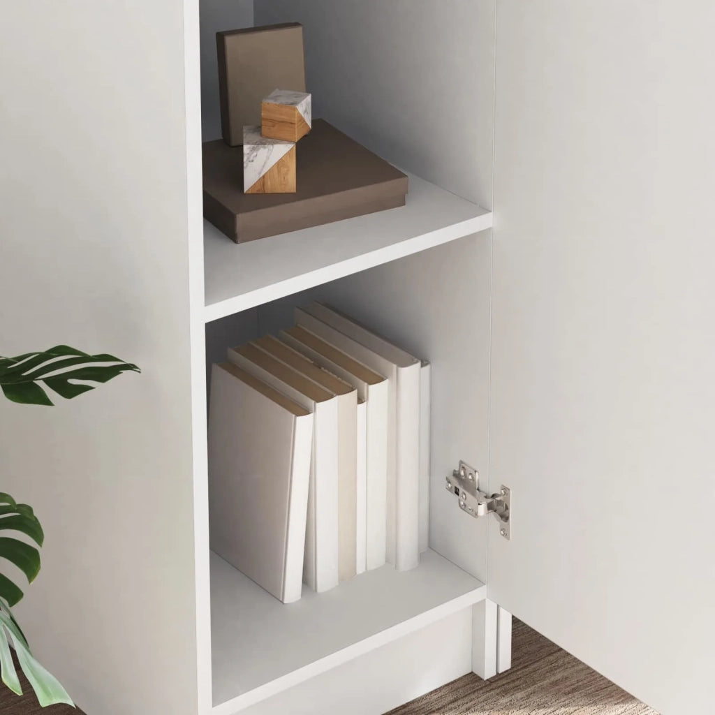 Scrivania | Tavolo da Ufficio 2 pz Bianco