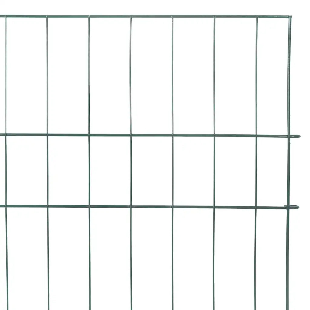 Set di Recinzione per Stagno 5 pcs Verde 100 x 50 cm Acciaio 42017316