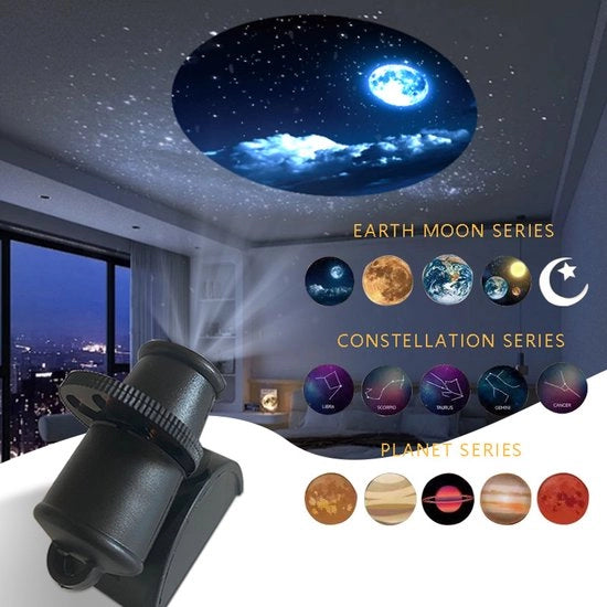 Luce stellare per progetto, caricabile via USB, luce creativa per piscina, luce di atmosfera, lampada notturna per comodino