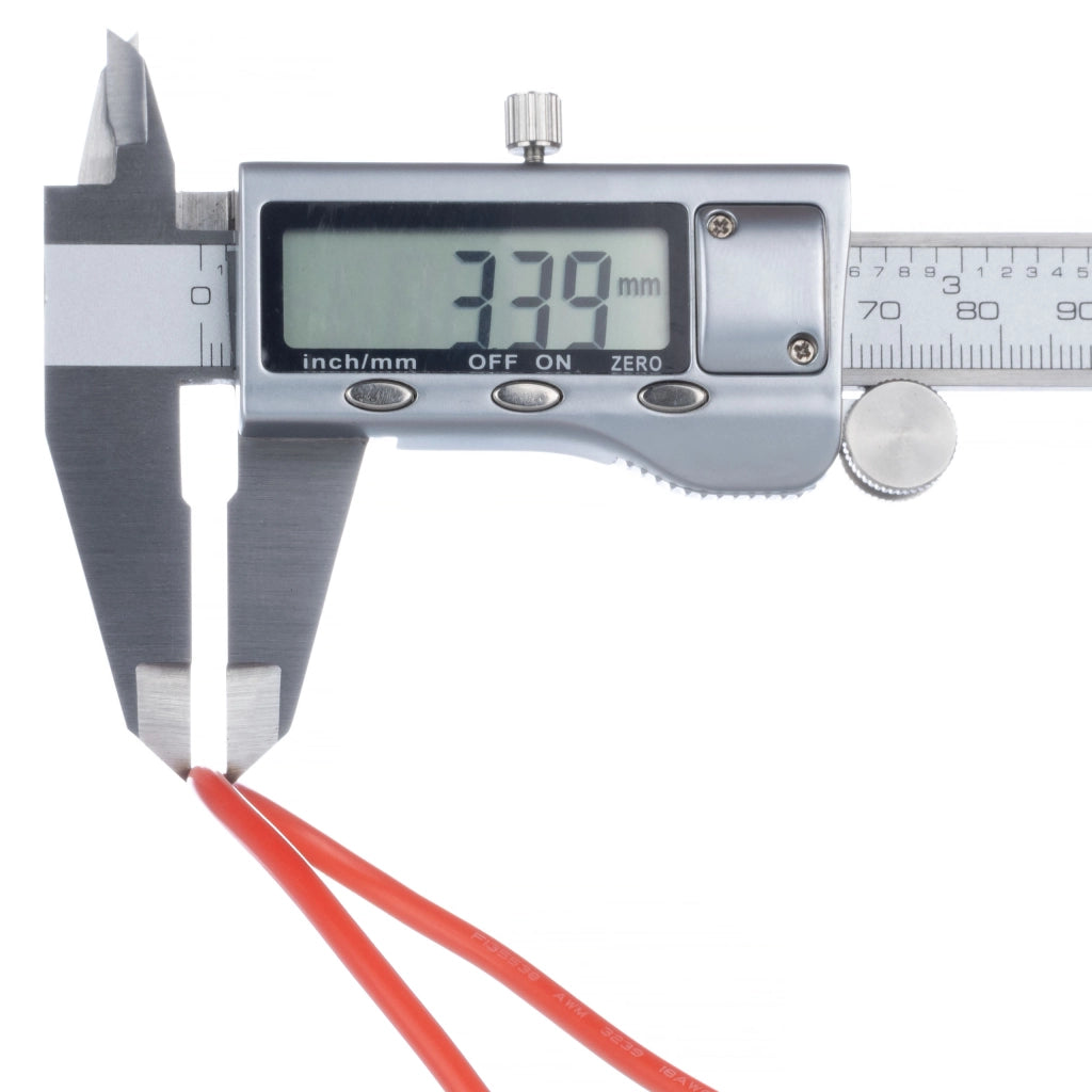 Cavi di Misura per Multimetro 1000V/20A – Punta a Spillo, Isolamento in Silicone | Lunghezza 103cm, Ø3.5mm
