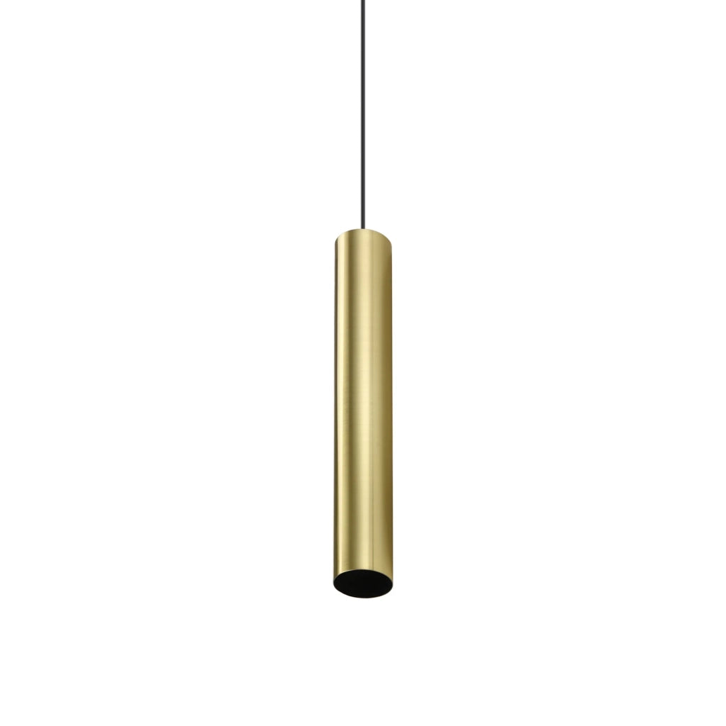 Lampada A Sospensione Look 1 Luce Gu10 Ottone