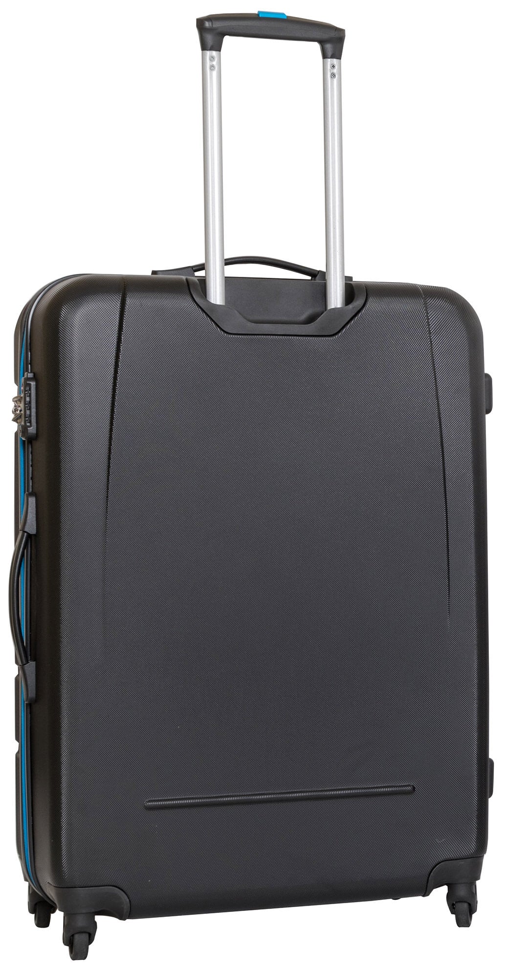 Trolley Valigia Grande Rigida in ABS 4 Ruote TSA Ravizzoni Sangria Nero