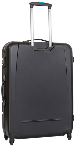 Trolley Valigia Grande Rigida in ABS 4 Ruote TSA Ravizzoni Sangria Nero