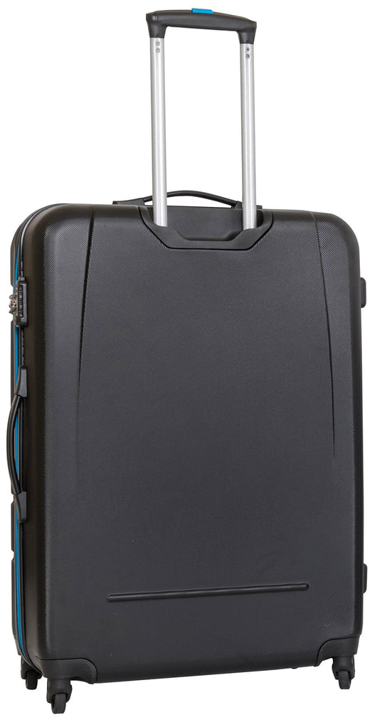 Trolley Valigia Grande Rigida in ABS 4 Ruote TSA Ravizzoni Sangria Nero