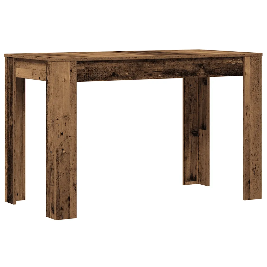 vidaXL Tavolo da Pranzo Legno Antico 120x60x76 cm in Truciolato