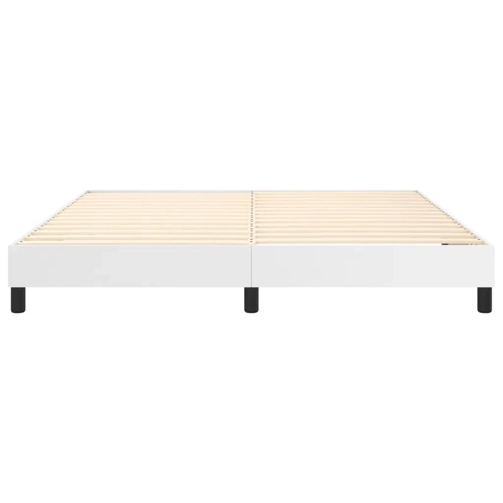 Struttura Letto a Rete a Molle Bianco 180x200 cm in Similpelle 3120713