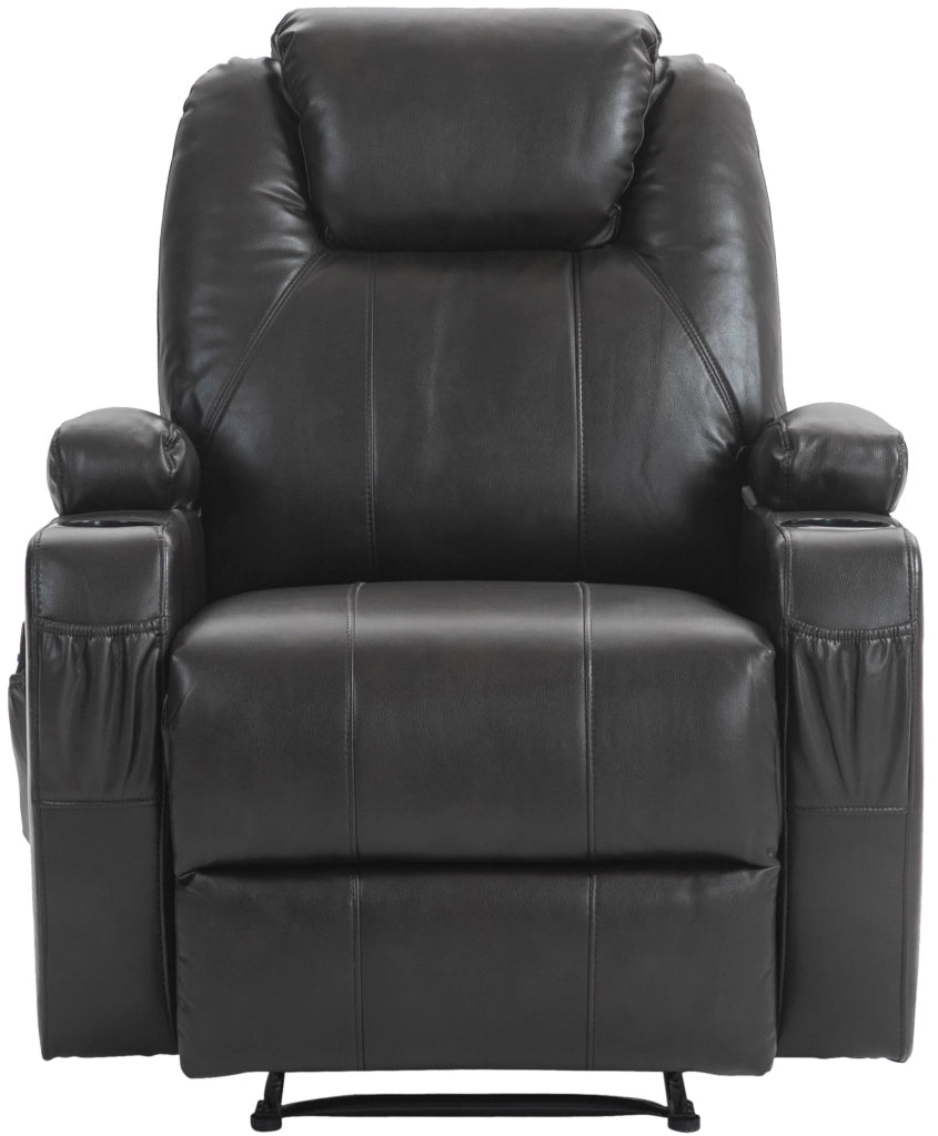 Sessel Hepler mit Massagefunktion Kunstleder