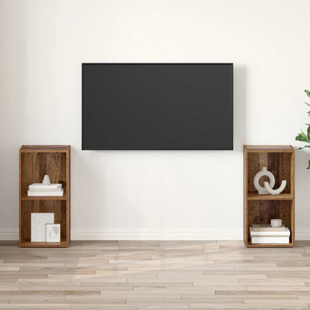 Set mobile TV 2 pcs Legno vecchio 72 x 35 x 36,5 cm 3393558