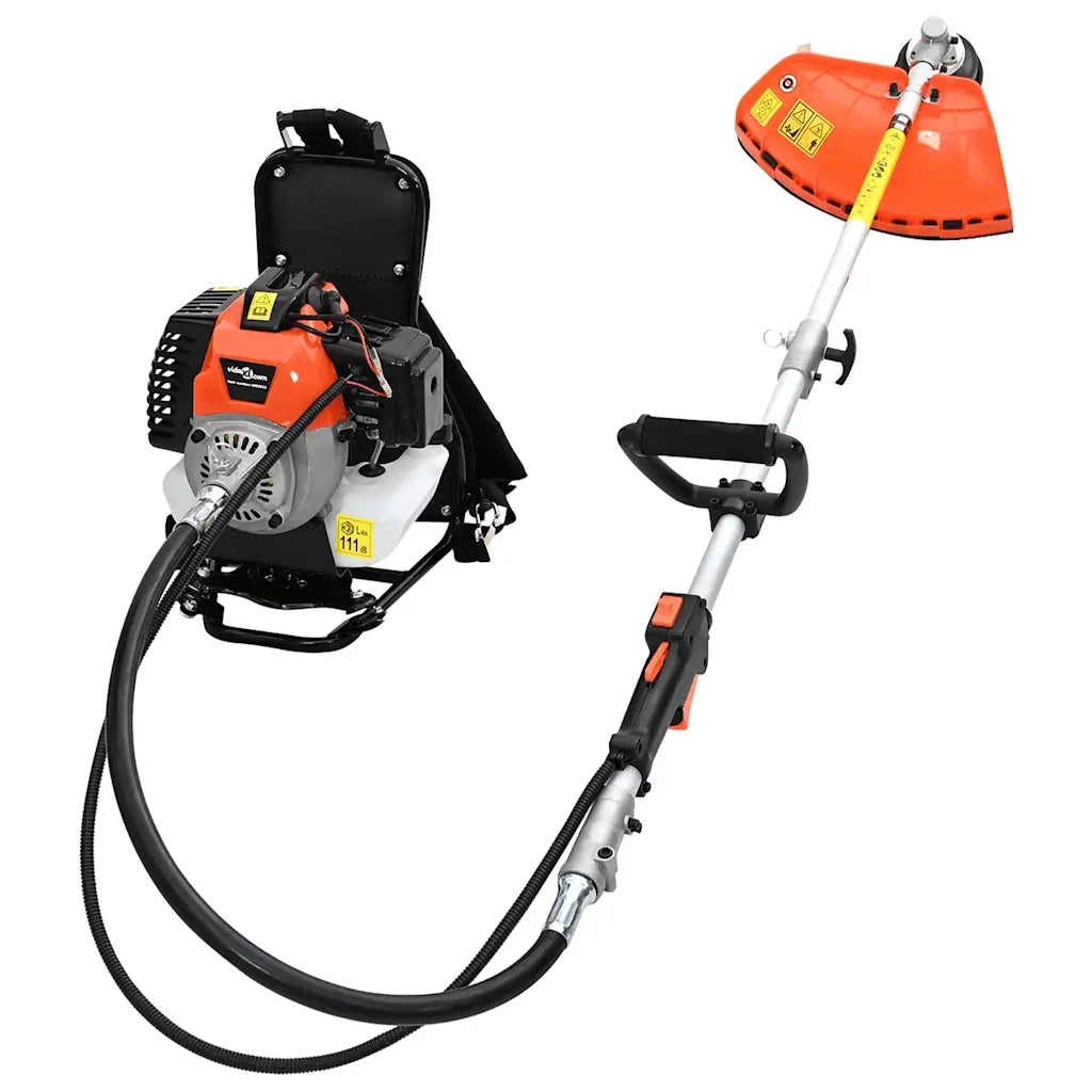 vidaXL Decespugliatore a Zaino Design Arancione 52 cc 1,45 kW
