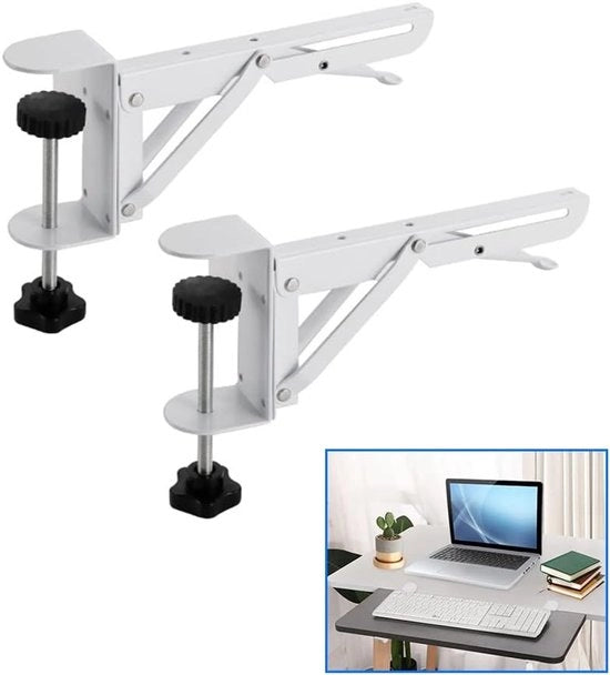 Pannello di estensione per scrivania - sedia ergonomica - 1 pezzo - bianco
