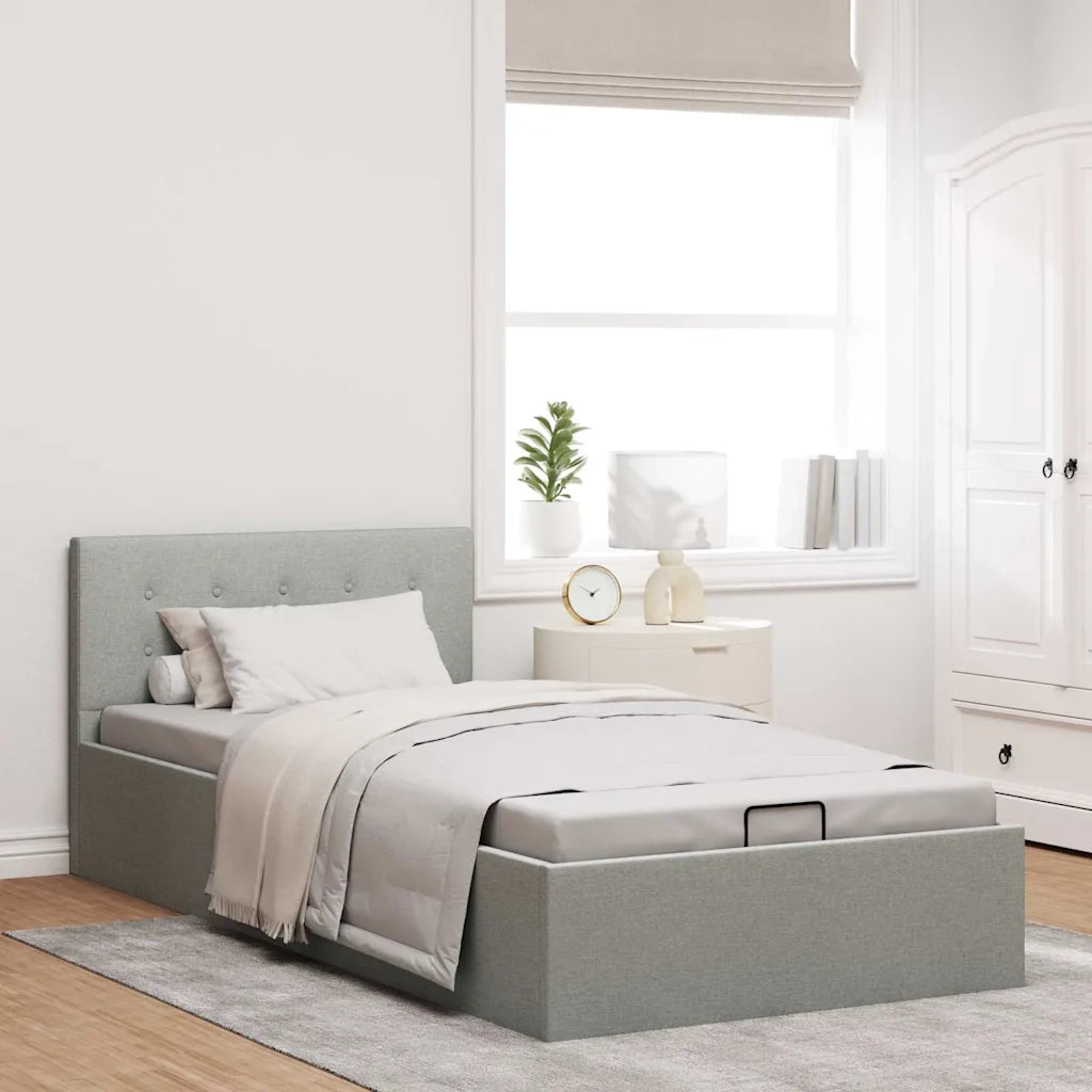 Giroletto Idraulico Contenitore Grigio Chiaro Tessuto 100x200cm 285577
