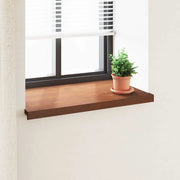 Soglia della Finestra Legno Marrone 60 x 50 x 4,5 cm PVC