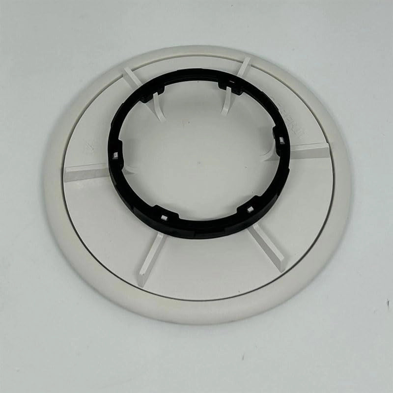 Tappo per piletta Geberit foro da 90, per sifone doccia colore bianco satinato