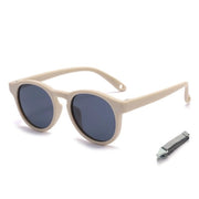 Zonnebrille per bambini - con montatura in silicone morbido - Protezione UV 400 - Adatta per neonati e bambini da 0 a 36 mesi