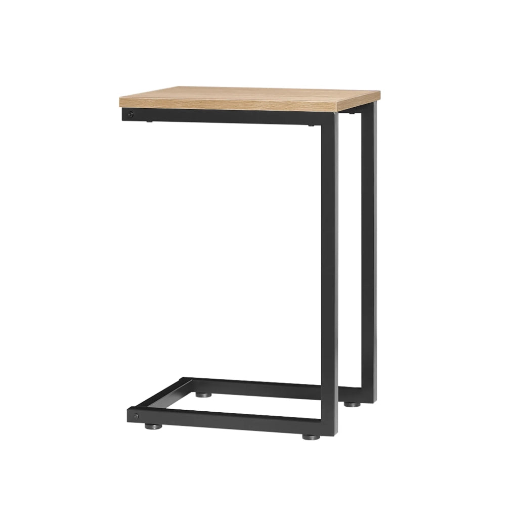 Tavolino Consolle Tavolino da Divano Supporto Tavolino Forma-C Naturale FBT44-N