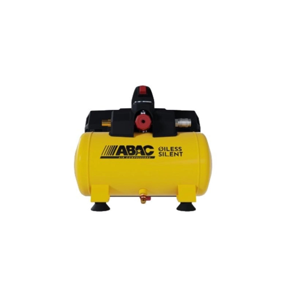 Compressore Silenziato Abac 6 Litri Oil-Free 8 Bar