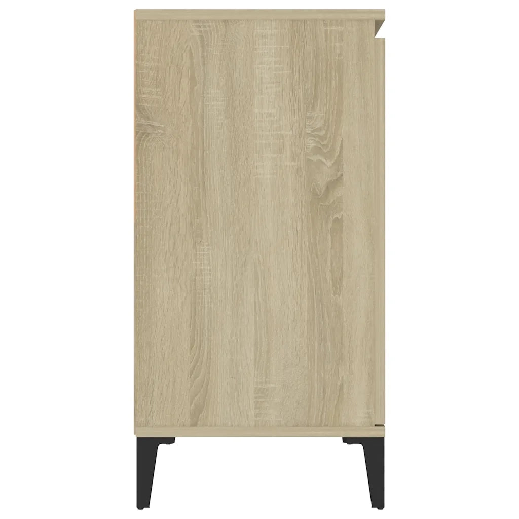 Credenza Rovere Sonoma 102x35x70 cm in Legno Multistrato 806115