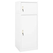 Armadietto per Sella Bianco 53x53x140 cm in Acciaio    cod mxl 47961