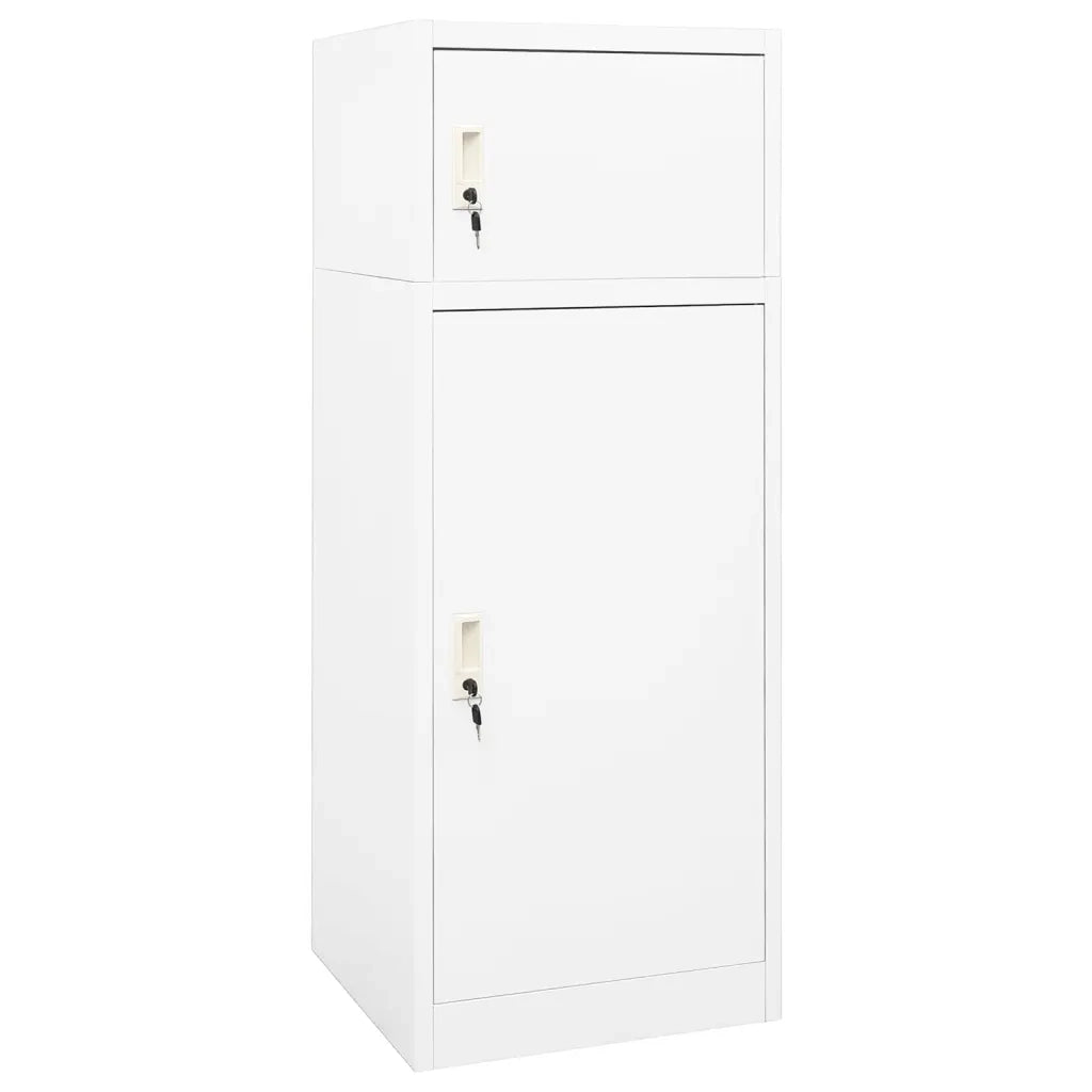 Armadietto per Sella Bianco 53x53x140 cm in Acciaio    cod mxl 47961