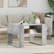 Tavolino da salotto Grigio cemento 66 x 53 x 45 cm 8000103