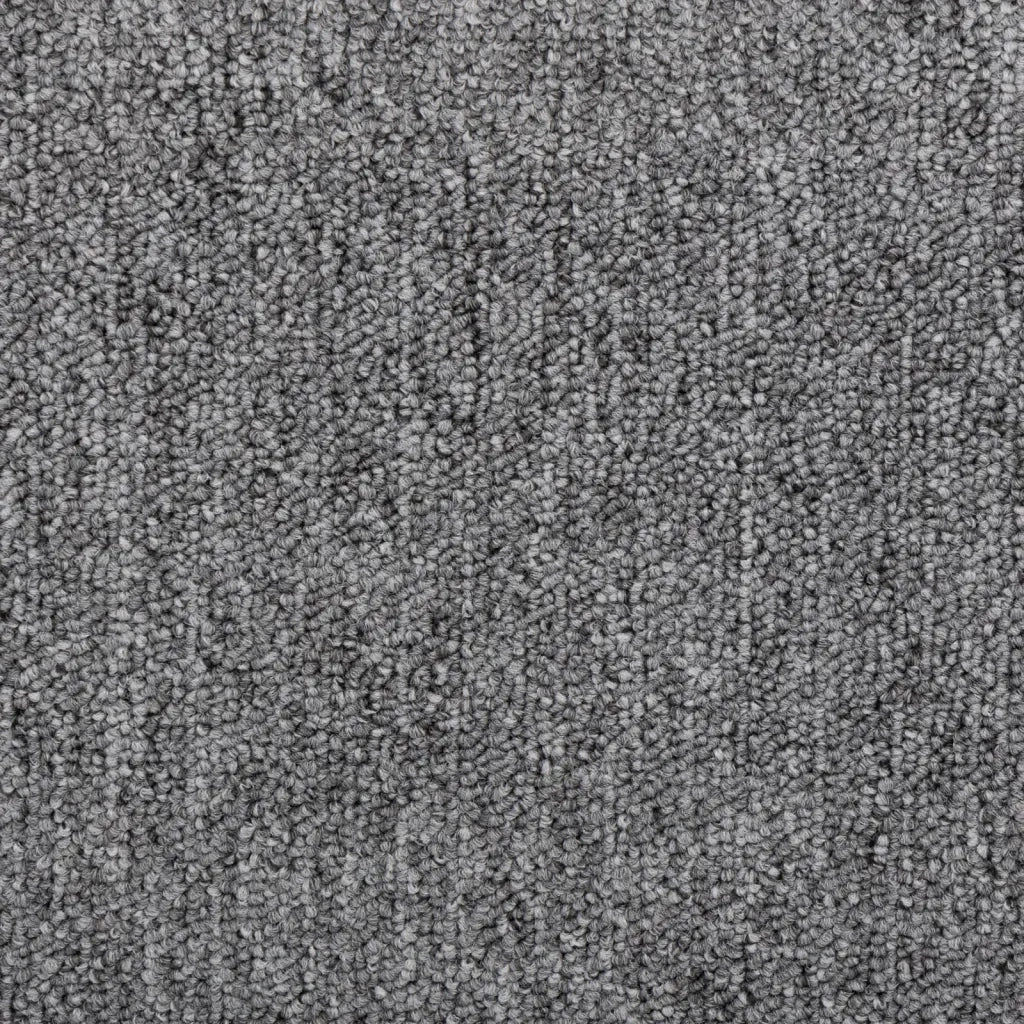Tappetini per scale 15 pz 65x24x4 cm Grigio scuro Semicircolari Grandi 133885